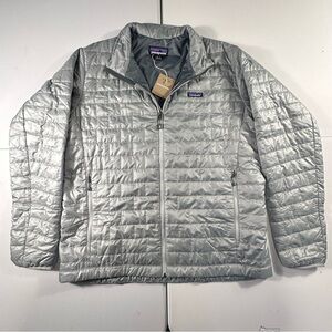 NWT Patagonia Men’s Nano Puff Jacket 2XL Sleet Green Insulated Quilted 84212